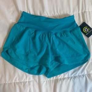 Champion Teal Running Shorts XS